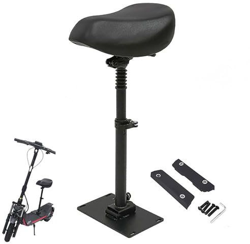 Siège de Trottinette électrique, Fixation de siège de Trottinette réglable et Absorbant Les Chocs, Accessoire de Remplacement pour Segway Ninebot ZT3Pro