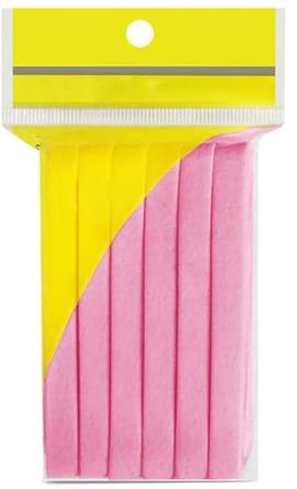Dioche Bärbar Ansiktssvamp Återanvändbar Exfolierande Ansiktssvamp Deep Cleansing Puff Mild Hudvård för Alla Hudtyper 12st (PINK)