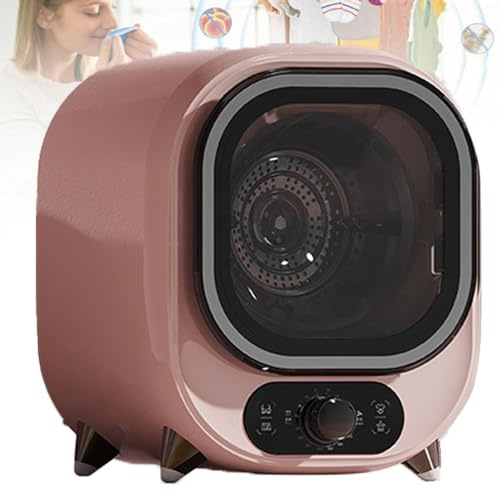 Secadora De Ropa De CondensacióN EléCtrica PortáTil,Con Sonda De Control Temperatura Dual, PequeñA Secadora CondensacióN Con Capacidad Carga 0,8 Kg, Tina Acero Inoxidable, Para Casas(C)