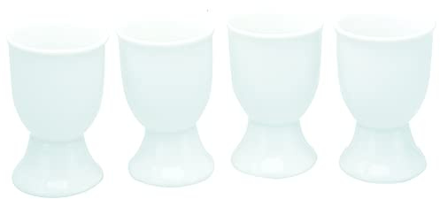 Apollo 9172 Ceramic Egg Cup Set Of 4 White