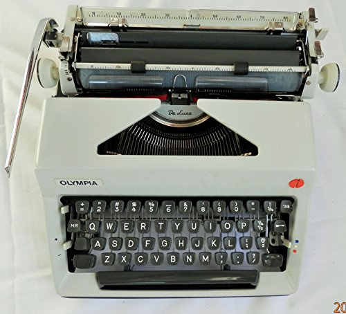 Vintage Olympia Typewriter DE LUXE