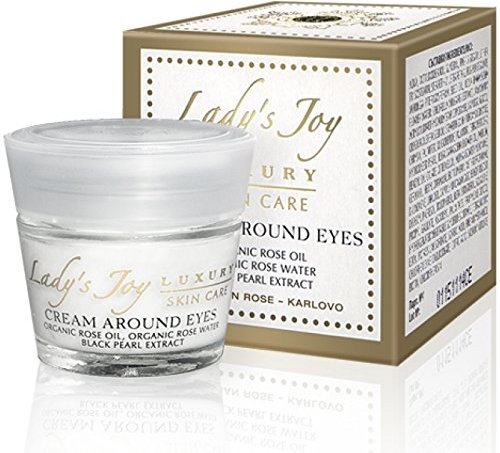 BULGARIANA Cream Around Eyes Lady' S Joy Luxury Skin Care with Rose Oil 15 ml.