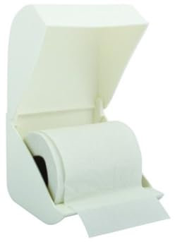 MSV Support pour Rouleau de Papier Toilette, Blanc