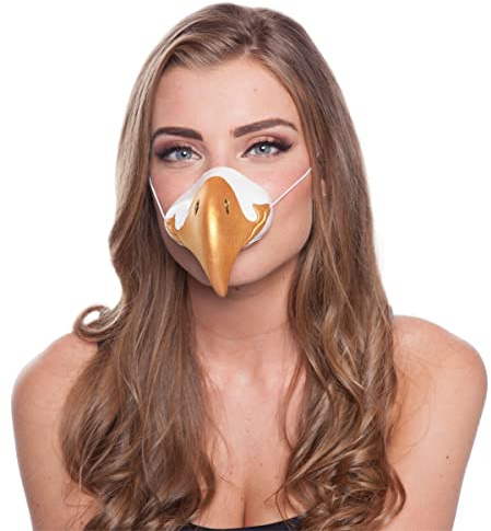 Folat Adler Nasenmaske 62054, Meerkleurig