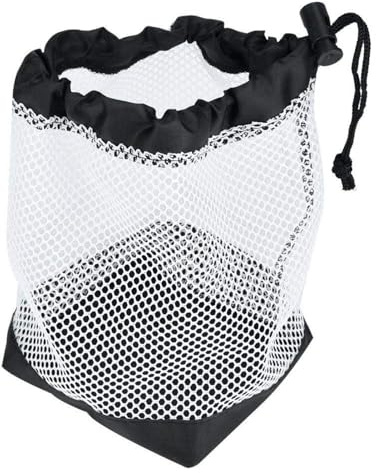 Broco Outdoor Shower Mesh Shower Gym Drawstring Bag Nylon Mesh Tunnelzug Pouch 36 Golfbälle Halter-Speicher-Netz Beutel Golf Zubehör
