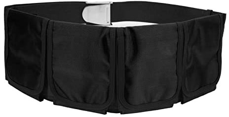 Glomora Scuba Gewichtsgürtel,Tauchgewicht Gürtel für Freitauchen Tauch Gürtel Schnorchelgürtel mit Edelstahlschnalle elastischer Schnellverschluss für Tauch und Freitauchzubehör