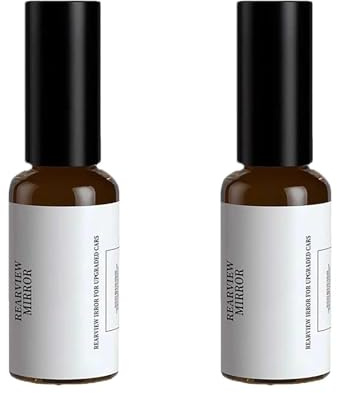 Spray Repelente de Agua para Ventanas de Coche, Repelente de Lluvia para Parabrisas de Coche, Spray Repelente de Lluvia antiniebla, Spray antiniebla para Cristales de Coche (2PCS)