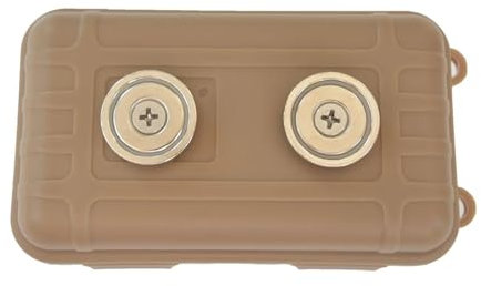 Magnetischer Schlüsselkasten Magnetische Schlüsselhalter unter dem Auto verstecken Schlüssel-Magnetbox zur Aufbewahrung von Schlüsseln im Innen- und Außenbereich, wasserdichter versteckter Schlüssel a