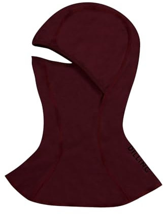 Dilling Schlupfmütze für Damen aus Merinowolle - Burgunderrot Einheitsgröße