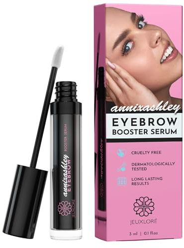 Annixashley - Suero para cejas para un crecimiento más rápido | Suero vegano para cejas llenas, densas y fuertes | Eyebrow Booster para cejas naturales (suero de cejas)