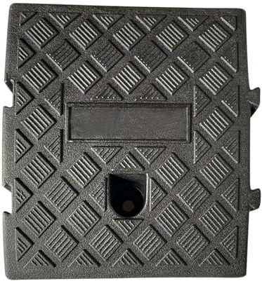 Curb Ramp for Driveway - PVC Anti-Slip Portable Ramp | Heavy Duty PVC Curb Ramps Portable | Pressure Resistant Step Ramps for 7-10cm Height | Easy Use and Transports Bike, Motorcycle, Car Accessories