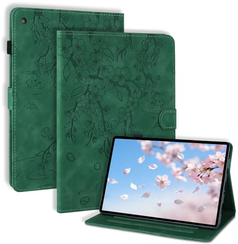 LSPCASA Custodia per iPad da 9,7 pollici 6ª generazione 2018/5ª generazione 2017 A1954 A1893 A1823 A1822 Folio Flip pelle PU con portapenne supporto portafoglio custodia protettiva tablet fiori di