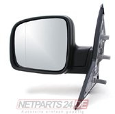 Johns, Außenspiegel Spiegel passend für VW Transporter T5 04/2003-10/2009 Links schwarz