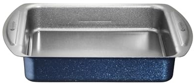 lakeland Non-Stick Loose Based 20cm Square Baking Tin – Easy to Release Cakes & Handy Fill Line