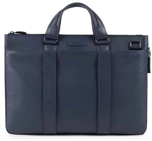 Piquadro Modus Special Aktentasche mit 2 Griffen, schmal und erweiterbar, aus Leder