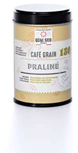 QUAI SUD Café en Grains Aromatisé | 150g | Saveur Praliné