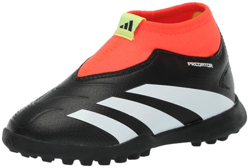 adidas Predator.3, Unisex Kids Sneakers, EU, Core Black Cloud White Solar Red, 4.5 UK