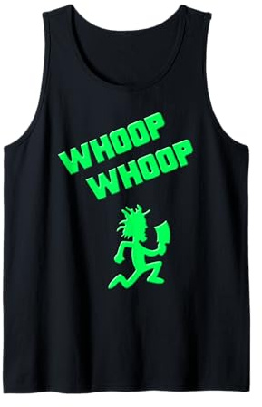 Juggalette ICP Whoop Whoop Hatchet Guy Vibrant Colors Design Tank Top