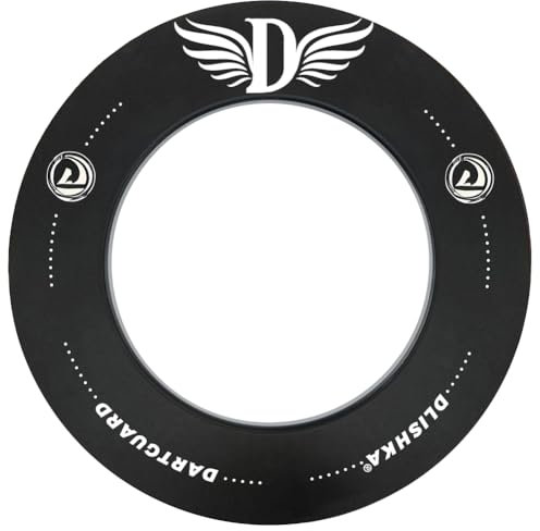 Dartscheibe Dart ZubehöR-Dart Surround Eva T:2.5cm,Dartscheibe Schutzring FüR Verpasste WüRfe,Einfache Montage FüR Zuhause&Outdoor,Verhindern WandschäDen Mit Der Dartscheibe Surround Ring.(Motiv)
