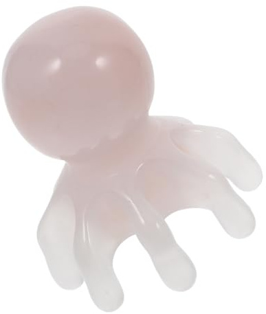 SOPOTUTU Portable Resin Octopus Head Scalp Scratcher Comb for Gentle Manual Massage Multi Functional Hair Massager Tool for Head Relaxation and Circulation Compact Design for Personal and