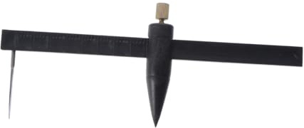 DEARMAMY Compasso per Ceramica Taglierina Tonda in Argilla Viola, Utensile da Disegno per Scultura Artigianale, Taglierina Rotonda Manuale per Modelli di Ceramica