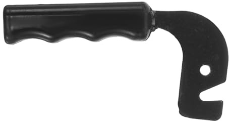 AKOOSY Fireplace Door Handle Replacement for Home Heating Systems Heat Resistant Boiler Stove Hardware with Ergonomic Grip and Simple Installation for Wood Coal Stove Doors