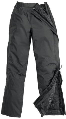 Tucano Urbano Pantalone Antipioggia Moto Unisex Diluvio. Sovrapantalone Antipioggia Invernale in Poliestere. Tessuto spalmato ad Elevata Colonna d'Acqua. Termico con Cuciture Nastrate, rifrangente.