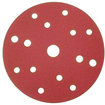 Schleifscheiben 150mm Klett 15 Loch Exzenter Schleifpapier Schleifblätter Korn 80 100 Stück