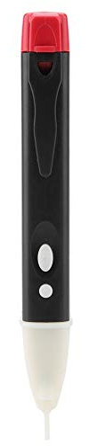 AC Comprobador Tensión, Akozon 90-1000V Lápiz de prueba rojo ​con luz Electricity Voltage Tester Red Test Pencil Detector de electricidad con luz LED