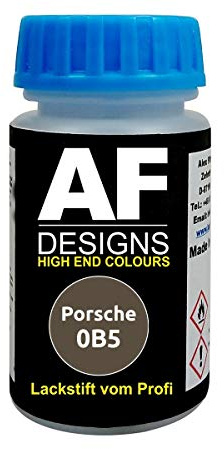 Alex Flittner Designs Lackstift für Porsche 0B5 Felgen Platinum Silber | Lackstift geeignet für Farbcode: 0B5 und Farbname: Felgen Platinum Silber Metallic