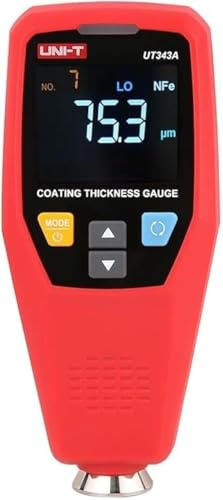 UNI-T UT343A/343D Coating Thickness Gauge 2000µm Measuring Range Conductive Coating Measurement (UT343A)