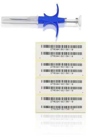 5 x RFID Tierchip Mini für Hund, Katze, Kleintiere – Deutscher Ländercode 276