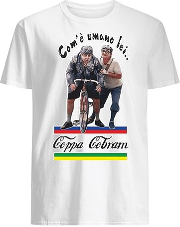 ORIGINAL FAKE Maglia vari colori con stampa Coppa Cobram TAGLIE M COLORE BIANCO