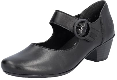 Rieker 41756 Escarpins pour Femme, Noir, 40 EU