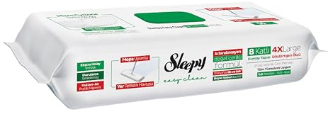 Sleepy Easy Clean Weiß Soap Additiv Mopa Passendes Bodenreinigungstuch 50 Blatt