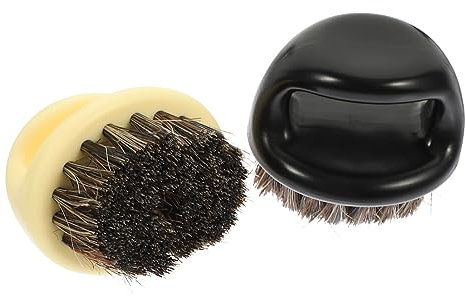 HAPINARY 2stücke Bartbürste Für Männer Kamm Und Bürste Für Bart Haarstyling-reinigungsbürste Bürste Für Geschreddertes Haar Leicht Und Langlebig Für Zuhause Und Salon