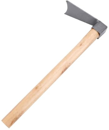 Happyyami Gartenwerkzeug Mit Langem Holzgriff Handliches Gartenhacke Effektives Jäten Und Lockern Für Balkon Und Outdoor-