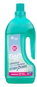 Limpiahogar desinfectante Bosque Verde sin lejía Botella 1,5 L Pack 2