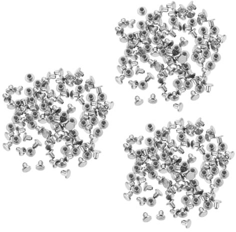 Cabilock 3 Set Unghie Per Pneumatici Picchi Borchie Per Pneumatici Borchia Per Pneumatici Anti Unghia Della Neve Per Pneumatico Spike Stalls Lega Di Alluminio Argento 100 Pezzi*3