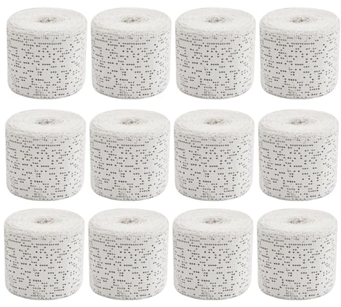 12 Rolls Modrock Plaster Bandages, 5 cm x 2.7 m Plaster Cast Bandage Kit