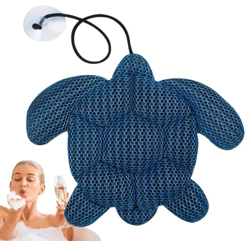 -Skumsvamp – 26,9 x 23,9 cm poolrenare i sköldpadda form, flytande oljeabsorberande, hållbara vattenrengöringstillbehör | återanvändbara rengöringsmedel för W