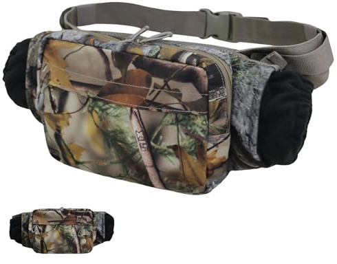 Fleece-Handwärmer – Wintertasche, Outdoor-Taillen-Organizer, Thermo-Handwärmer, tragbare Handmuffs für Angeln, Camping, Wandern, Sport, Aktivitäten bei kaltem Wetter, Outdoor-Abenteuer-Ausrüstung