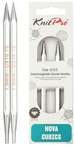 KnitPro Nova Cubics Austauschbare Nadelspitzen 4 (10cm) | 7mm
