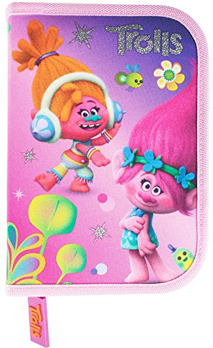 Stylex 51102 - Trolls Schüleretui mit 27 Teilen