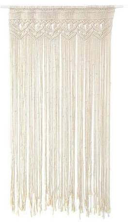 Awayhall arazzo da parete in cotone intrecciato a mano, per divisori, tende da finestra, sfondo per matrimonio, decorazione interna 90 x 180 cm