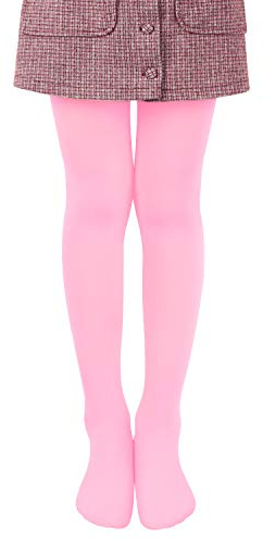 L&K-II strumpbyxor flickor storlek 86–170 färgade 40 DEN dansstrumpbyxor strumpbyxor strumpbyxor 27251, ROSA, 98-104