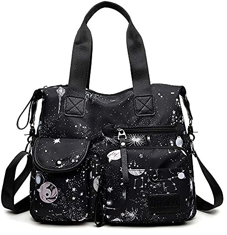 SCOFY FASHION Femme, Oxford, handbag HANDBAG, Noir, M