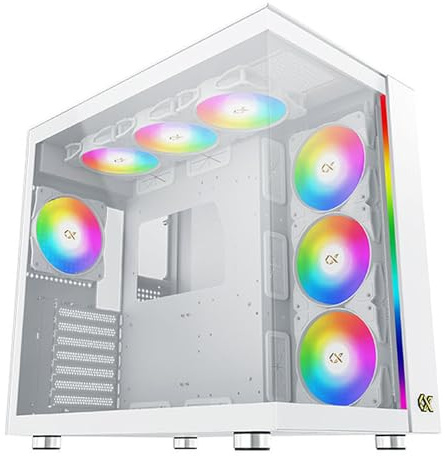 Boitier PC Moyen Tour Xigmatek Aqua Ultra AIR Arctic (Blanc)