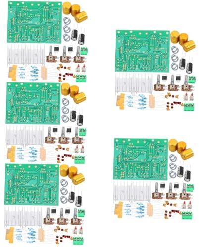 ULTECHNOVO 5sets Amplifier Board Stereo Audio Power Amplifier Amp Board for DIY Speakers in Home Audio System