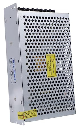 Operitacx 40a Fuente de Alimentación Conmutada Regulada Adaptador de Corriente Cargador para Controlador de Escenario de Uso Doméstico